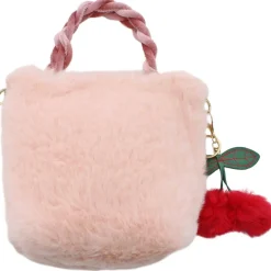 a little obsessed Plush Bag With Braided Handle