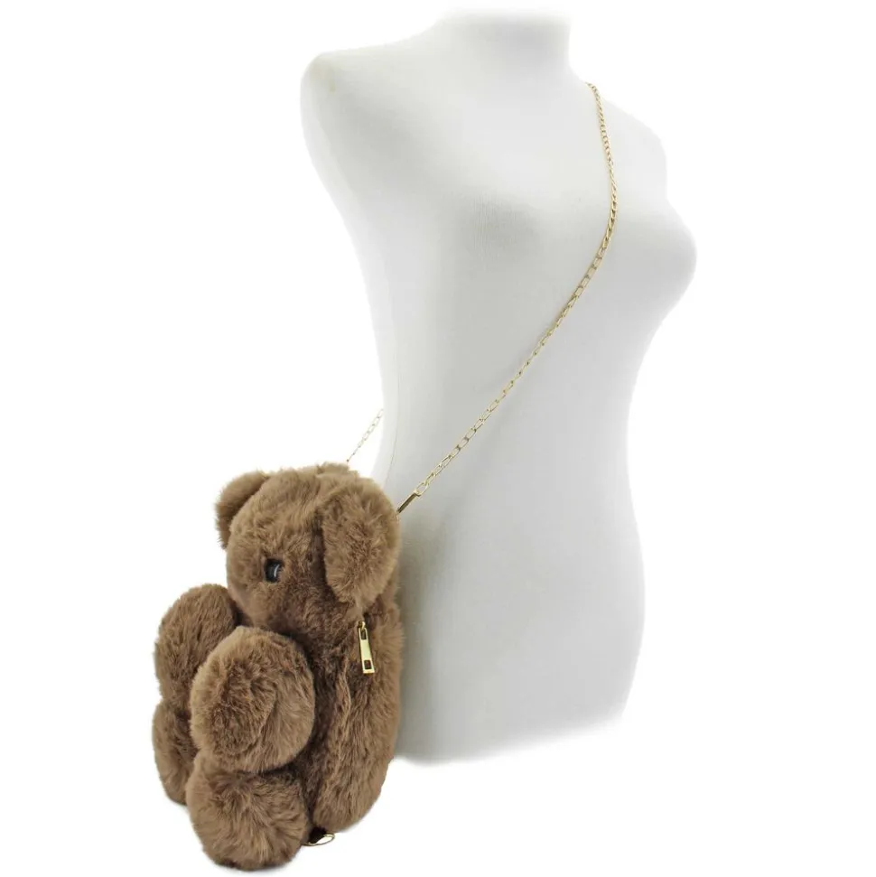 a little obsessed Plush Bear Bag