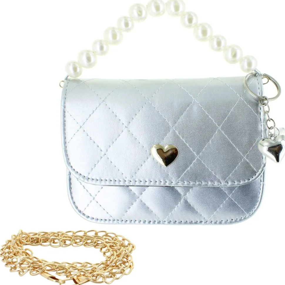 a little obsessed Quilted Heart Mini Tote