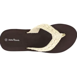 Aloha Island Bondi Woven Thong Sandal