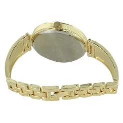 bebe Enameled Watch With Coordinating Bangles