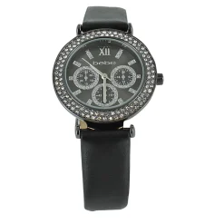 bebe Faux-Diamond Chronograph Watch
