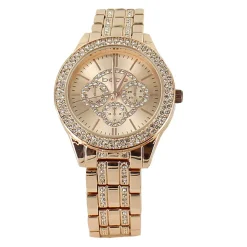 bebe Faux-Diamond Watch And Bangle Set