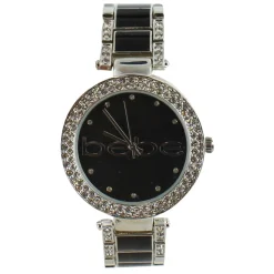 bebe Faux-Diamond Watch And 4-Piece Bracelet Set