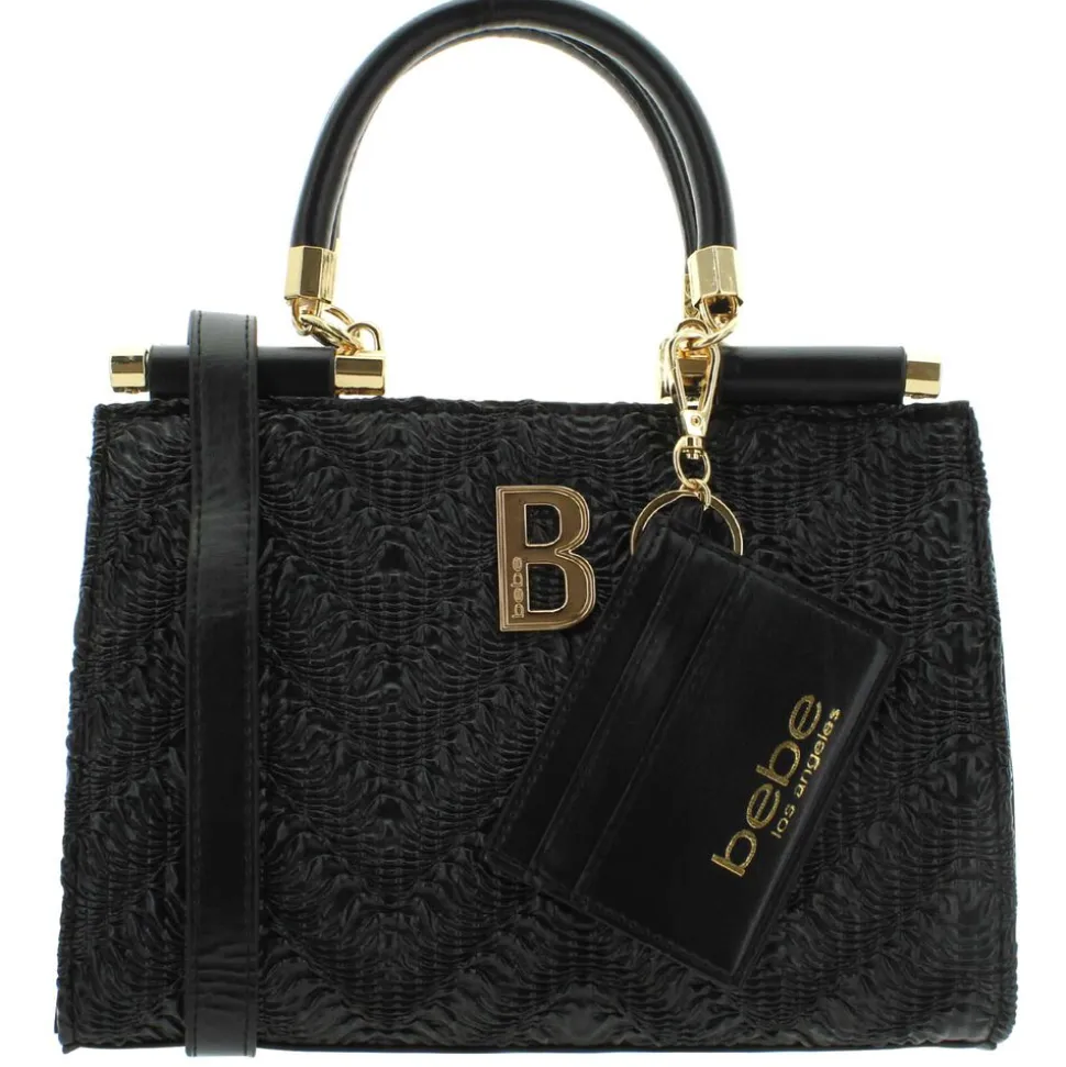 bebe Nola Satchel With Credit Card Organizer