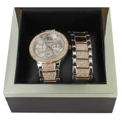 bebe Watch And Matching Bracelet Set