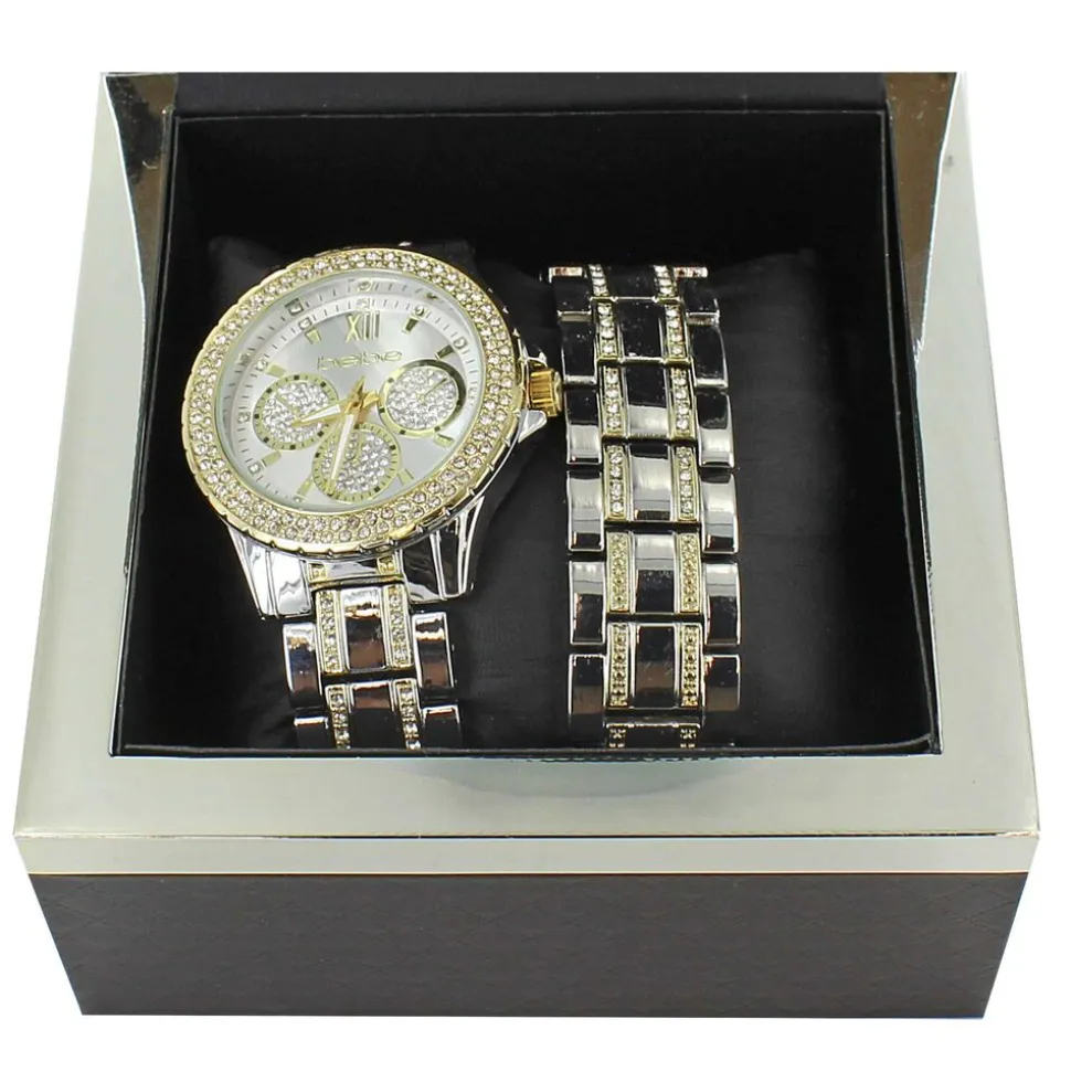 bebe Watch and Matching Bracelet Set
