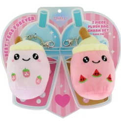 Best-Teas Forever 2-Piece Plush Bag Charm Set