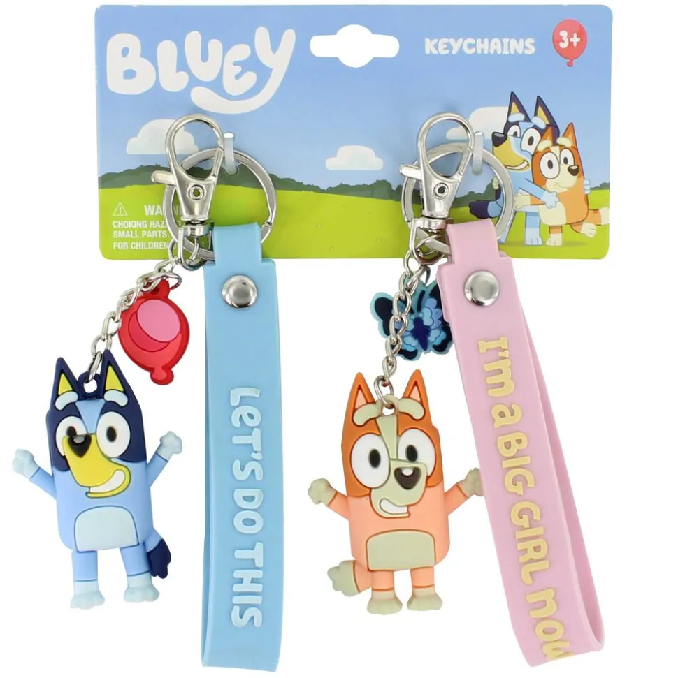 Bluey Keychain Bag Clip 2-Pack