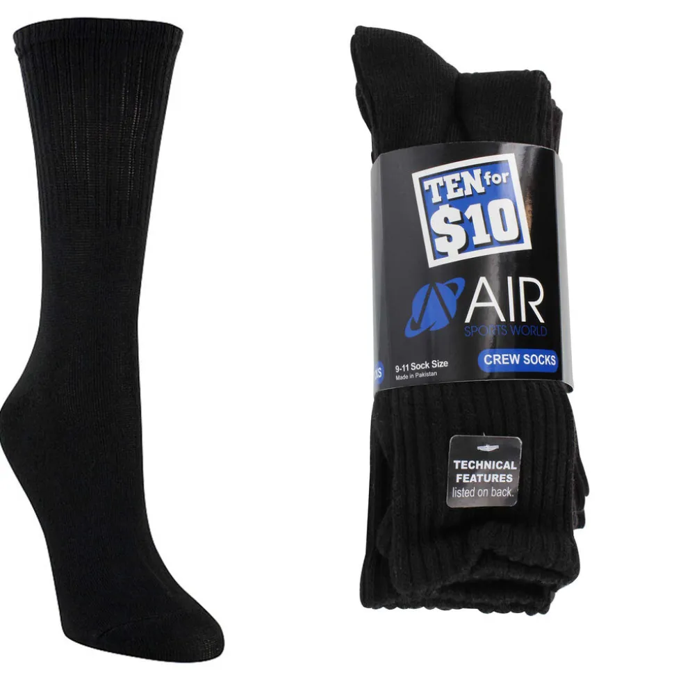 Boys' Air Sports World Crew 10 For $10
