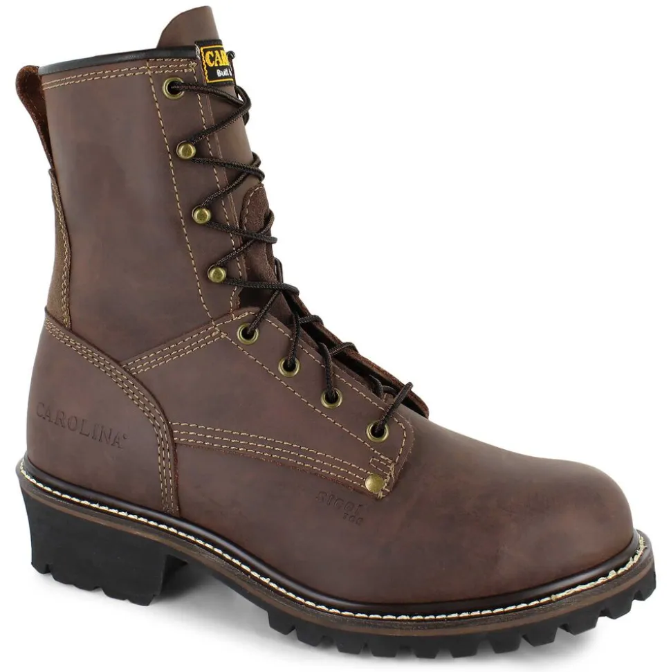 Carolina 7550 8" Logger Steel Toe