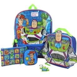 Disney Pixar Toy Story 5 5-Piece Backpack Set