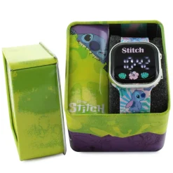 Disney Stitch Palm Leaves Digital Watch