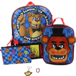 Five Nights At Freddy's 5-Piece Backpack Set