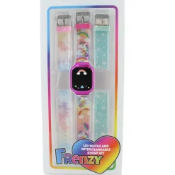 Frenzy LED Watch And Interchangeable Strap Set