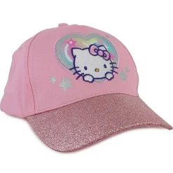Hello Kitty Adjustable Cap With Glitter Brim