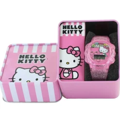 Hello Kitty Apple-Print Watch & Flashing Lights