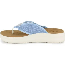 HEYDUDE Tide Flip Denim Stars
