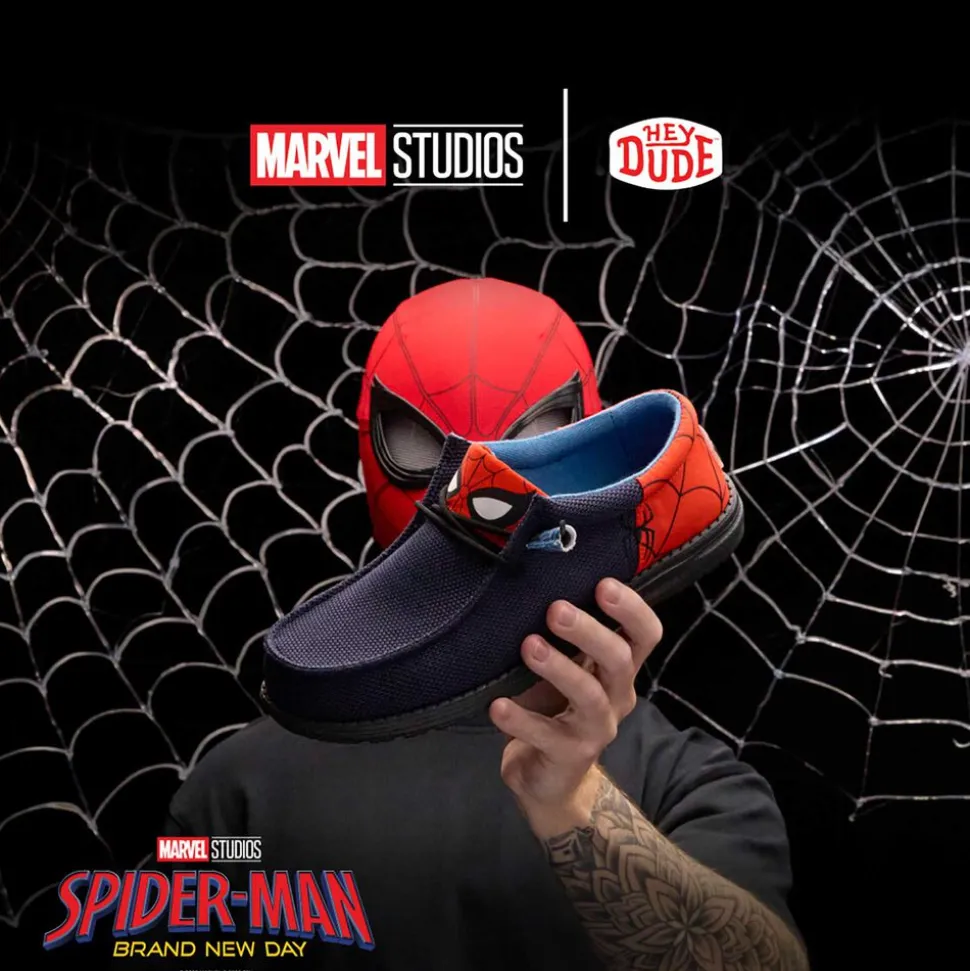 HEYDUDE Wally Funk Youth Spider-man