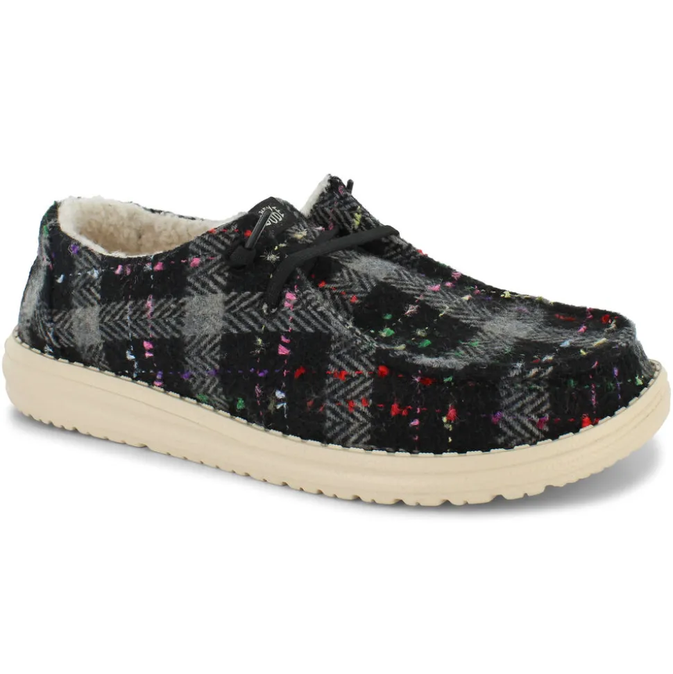 HEYDUDE Wendy Confetti Plaid Cozy