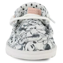 HEYDUDE Wendy Toddler Disney Minnie Mouse Print