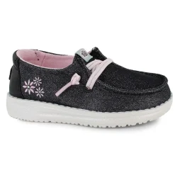 HEYDUDE Wendy Toddler Shimmer Flower