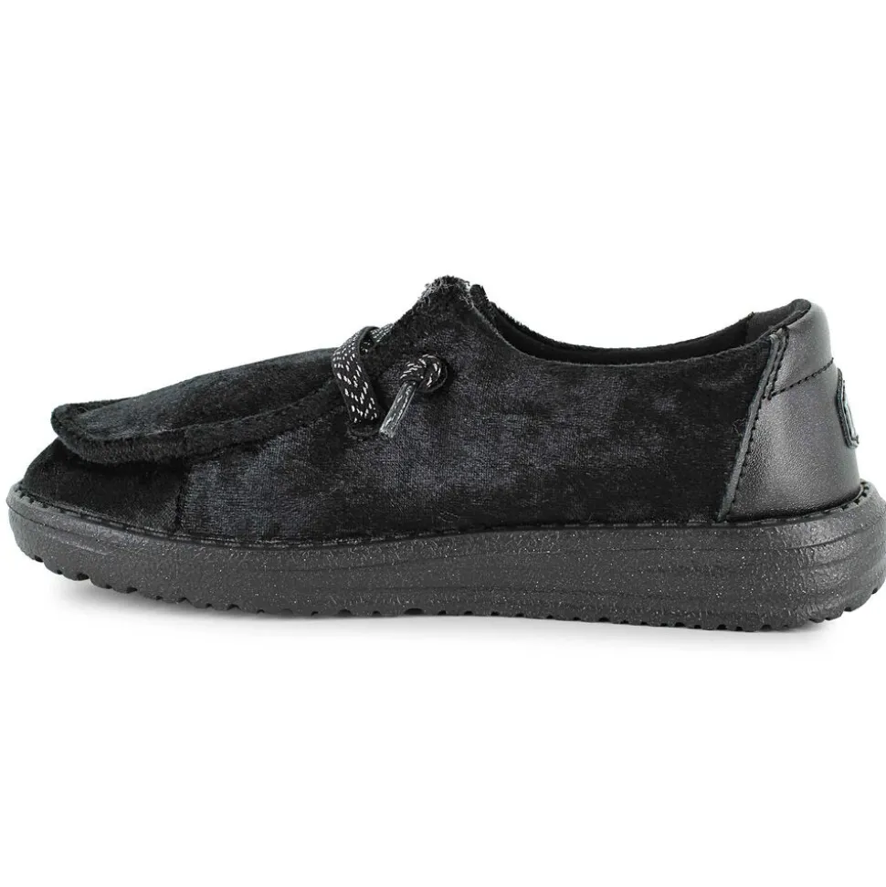 HEYDUDE Wendy Youth Crushed Velvet