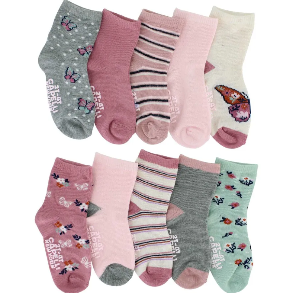 Infants' Capelli Autumn Butterfly Crew 10 for $10