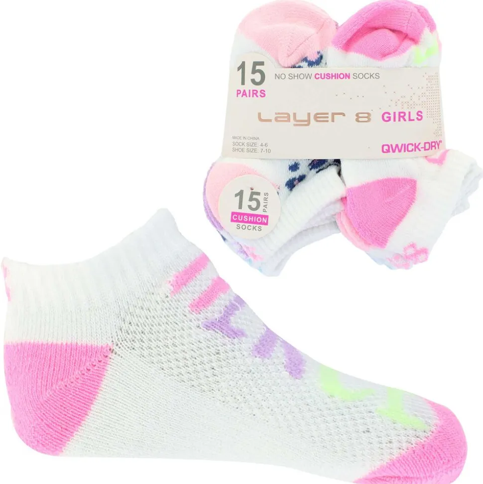 Infants' Layer 8 Animal-Print No-Show 15 For $10