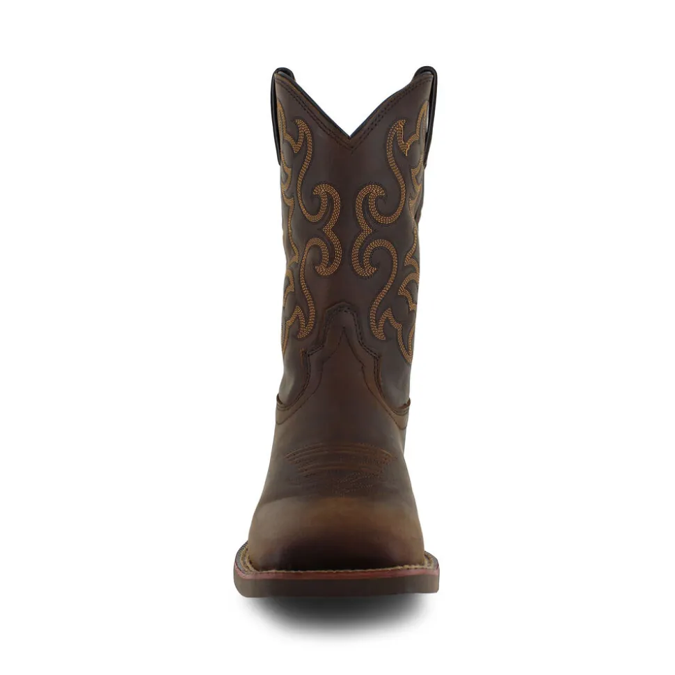 Justin Stampede Square-Toe Western