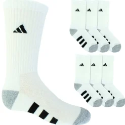 Kids' adidas Cushioned Crew 6-Pair Pack