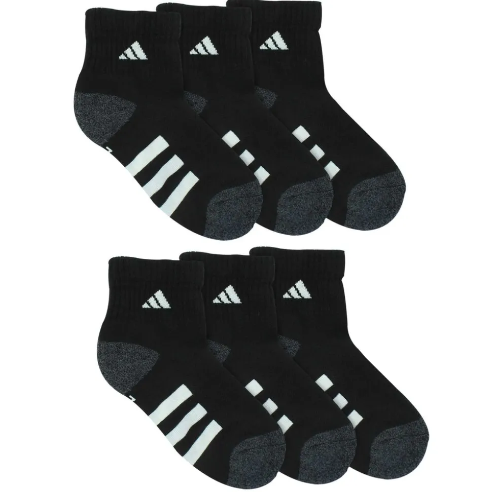 Kids' adidas Cushioned Quarter 6-Pair Pack