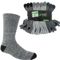 Kids' Air Sports World Marled Crew 10 For $10