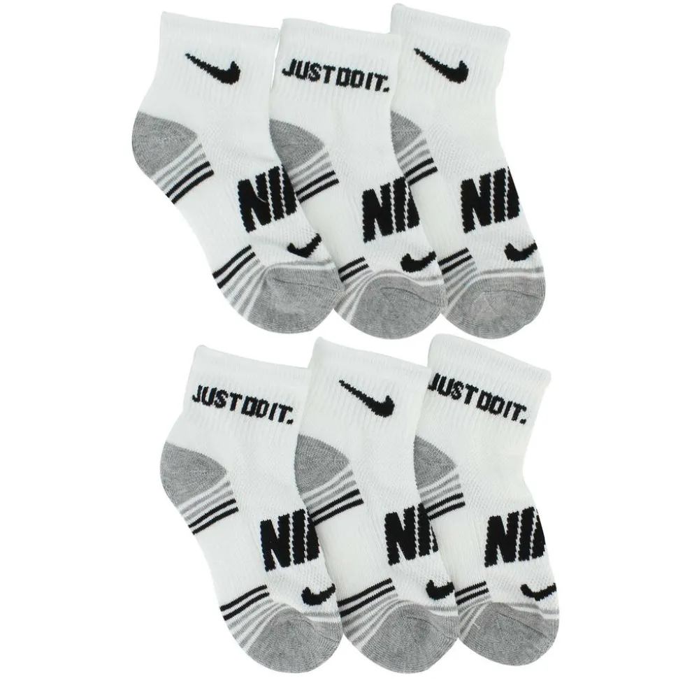 Kids' Nike Cushioned Ankle 6-Pair Pack