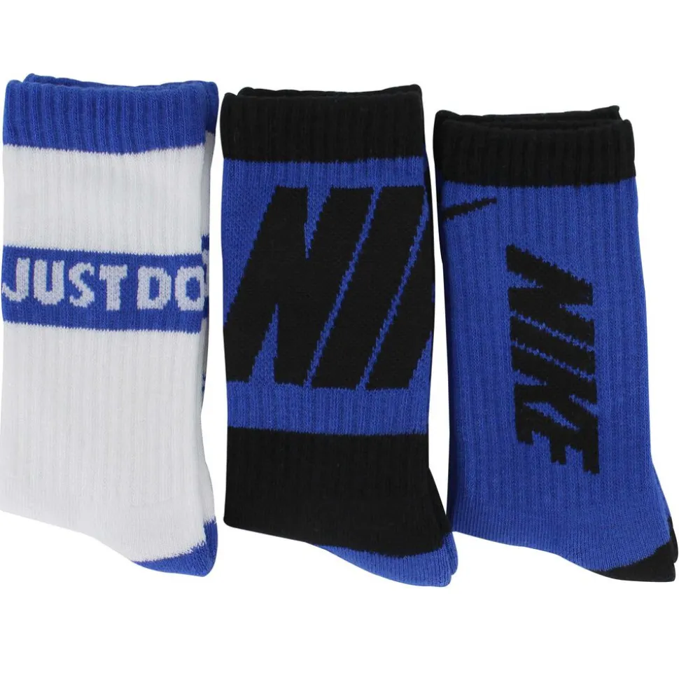 Kids' Nike Cushioned Crew 3-Pair Pack