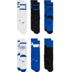 Kids' Nike Cushioned Crew SIZE 3Y-5Y 6-PAIR PACK