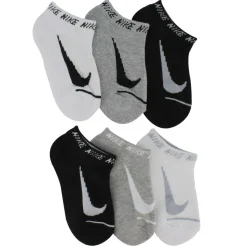 Kids' Nike Cushioned No-Show 6-Pair Pack
