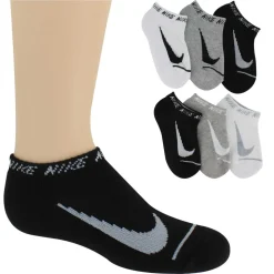 Kids' Nike Cushioned No-Show 6-Pair Pack