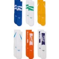 Kids' Nike Everyday Cushioned Crew 6-Pair Pack