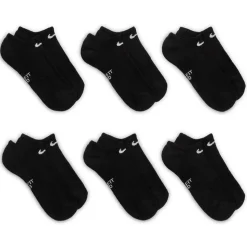 Kids' Nike Everyday Cushioned No-Show 6-Pair Pack