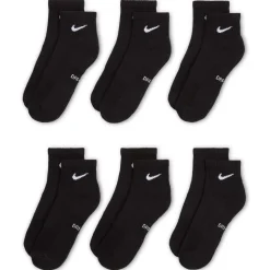Kids' Nike Everyday Cushioned Ankle 6-Pair Pack