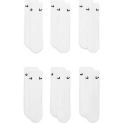Kids' Nike Everyday Cushioned Crew 6-Pair Pack