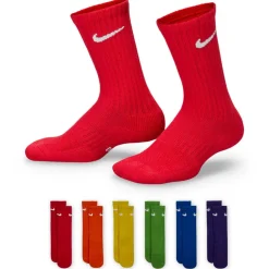 Kids' Nike Everyday Cushioned Crew 6-Pairs 3Y-5Y
