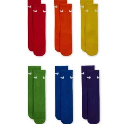 Kids' Nike Everyday Cushioned Crew 6-Pairs 3Y-5Y