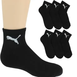 Kids' PUMA Premium Quarter Crew Sock 6-Pair Pack