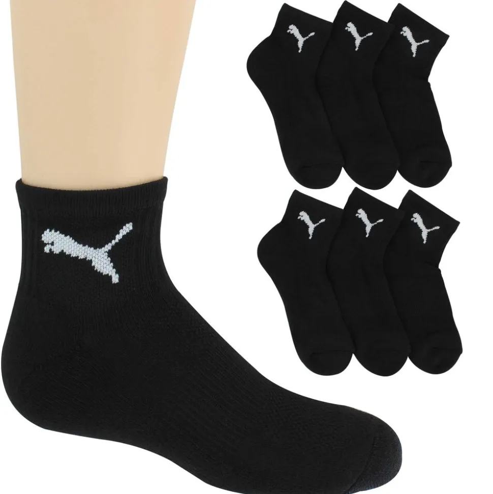 Kids' PUMA Premium Quarter Crew Sock 6-Pair Pack