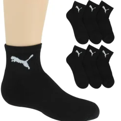Kids' PUMA Premium Quarter Crew Sock 6-Pair Pack