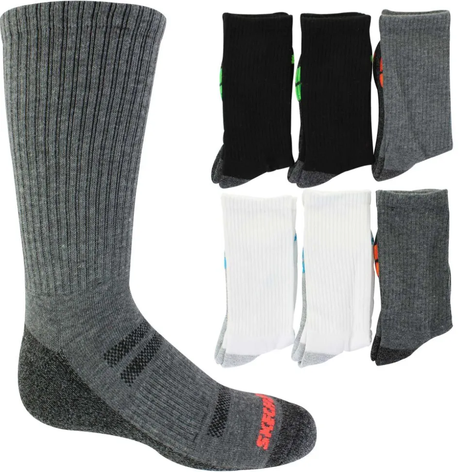 Kids' Skechers Crew 6-Pair Pack