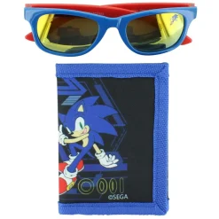 Kids' Sonic The Hedgehog Sunglasses & Wallet Set