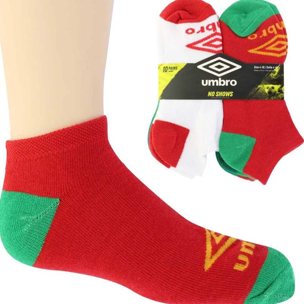 Kids' Umbro No-Show 10 for $10